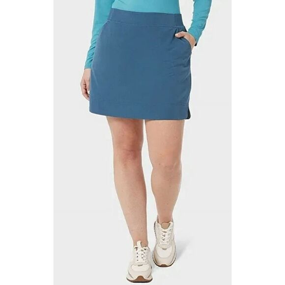 New! Women’s 32 degrees Teal Skort - Picture 1 of 6